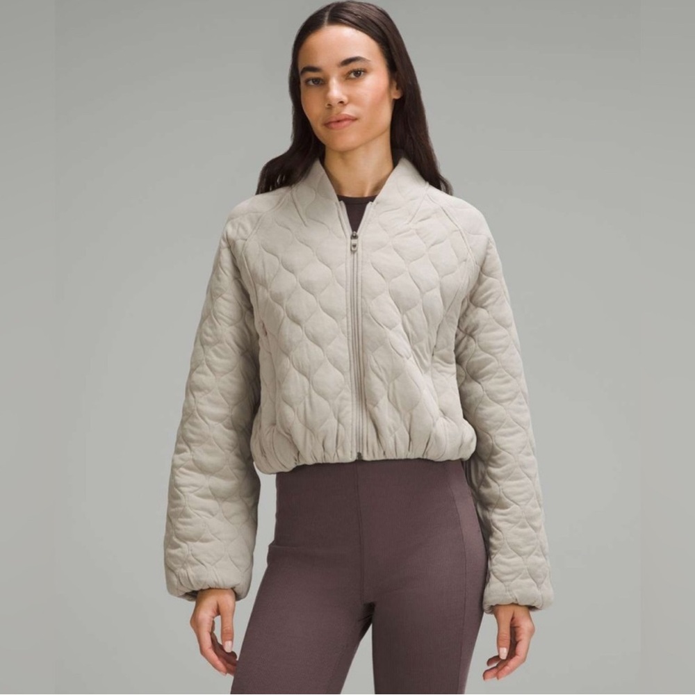Lululemon Quilted Bomber